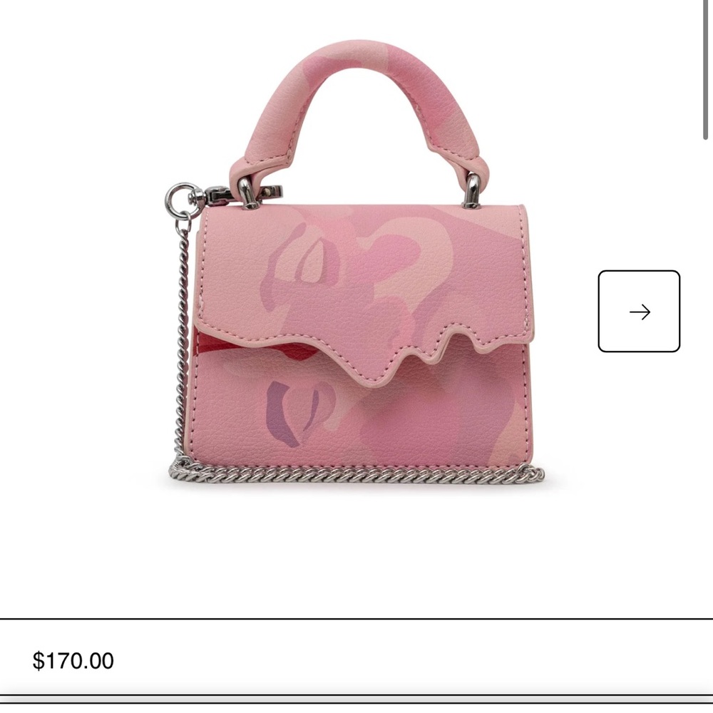 Elegant Pink Mini Bag with Chain Strap